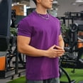 thumbnail image 1 of Men's Workout Shirt, Performance T-Shirt for Gym and Casual Wear, Moisture Wicking and Breathable Athletic Tee, 1 of 5