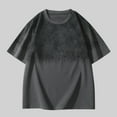 thumbnail image 1 of Men's Workout Shirts, Athletic Performance T-Shirt, Breathable Gym Tee with Gradient Print for Activewear and Casual Wear, 1 of 4