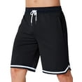 thumbnail image 1 of Puztloy Men's Workout Shorts - 7'' Quick Dry Running Sports Athletic Gym Shorts with Pockets, 1 of 6