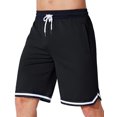 thumbnail image 1 of Puztloy Men's Workout Shorts - 7'' Quick Dry Running Sports Athletic Gym Shorts with Pockets, 1 of 6