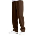 thumbnail image 1 of Men's Workout Sweatpants Lined High Waisted Wide Straight Leg, 1 of 5
