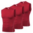thumbnail image 1 of Men's Workout Tank Tops Athletic Compression Sleeveless T-Shirts Fitness Bodybuilding Muscle Shirt Stretch Quick Dry Basketball Vest, 1 of 8