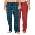 thumbnail image 1 of Men’s Woven Plaid Sleep Pajama Pants Long PJ Sleepwear & Loungewear Bottoms, 1 of 6