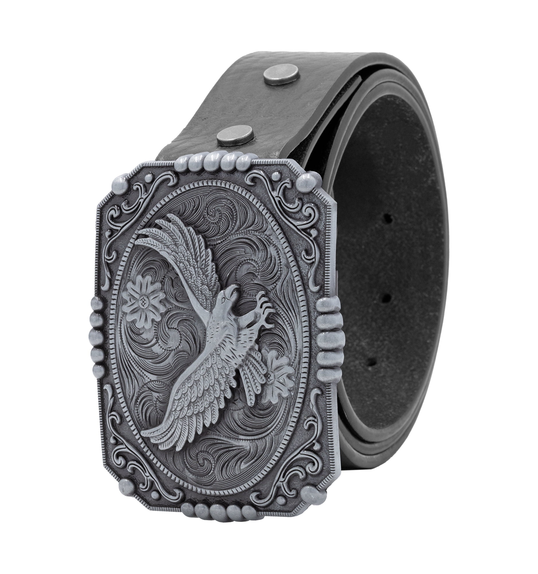 Men's Wrangler 38mm Removable Western Eagle Buckle