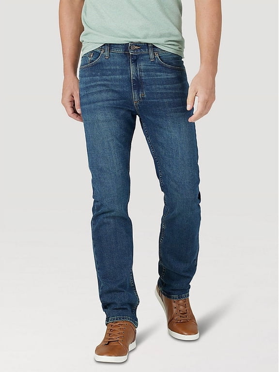 Men's Wrangler Authentics Regular Fit Comfort Waist Jean in Rhodes