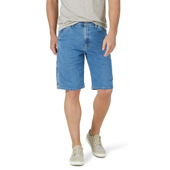 Men's Wrangler 11" Carpenter Jean Shorts Color: Elijah Size: 40 REG