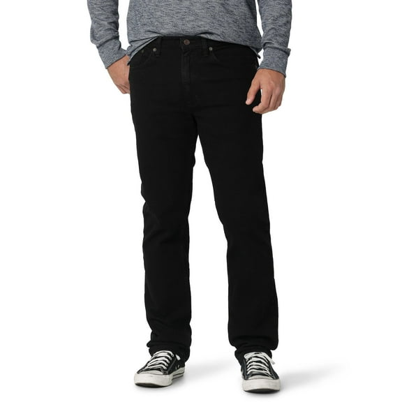 Men's Wrangler Regular-Fit Jeans Color: Black Size: 32X30