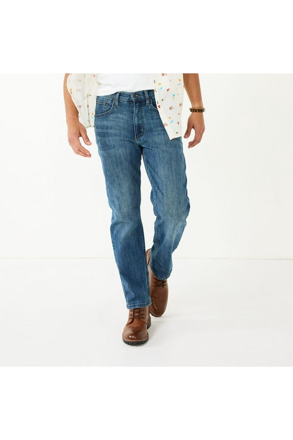 Men's Wrangler Regular-Fit Jeans Color: Steel Blue Size: 40X30