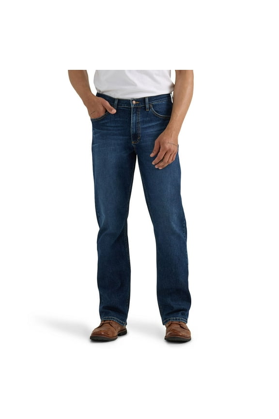 Men's Wrangler Relaxed-Fit Bootcut Jeans Color: Calamity Size: 33X30
