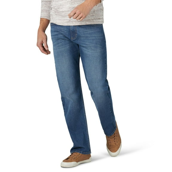 Men's Wrangler Relaxed-Fit Jeans Color: Milwaukee Size: 42X30