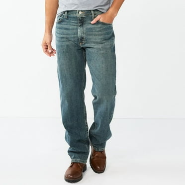 Men's Wrangler Relaxed-Fit Jeans Color: Gray Tint Size: 34X29