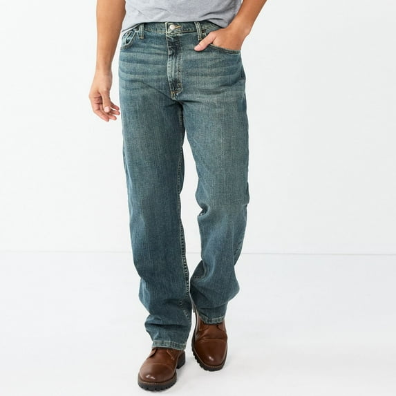 Men's Wrangler Relaxed-Fit Jeans Color: Gray Tint Size: 36X30