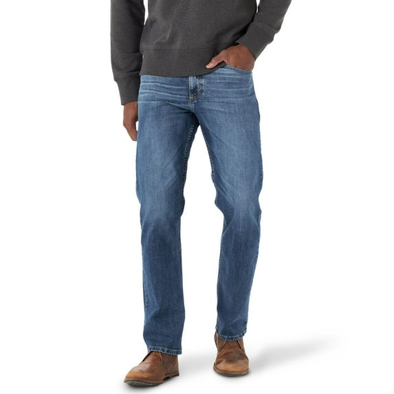 Men's Wrangler Relaxed-Fit Jeans Color: Knox Size: 34X30