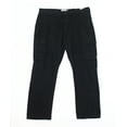 thumbnail image 1 of Men's Wrangler Twill Cargo Pants Color: Black Size: 40X30, 1 of 2
