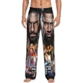 thumbnail image 1 of Men's Wres-Tler W-W,E Pajama Pants Lounge Sleepwear PJ Bottoms with Drawstring Pockets, 1 of 8