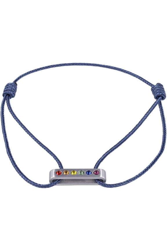 Men's WristBend Team USA Pride Link Cord Bracelet