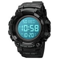 thumbnail image 1 of Men's Wristwatch, SKMEI Waterproof Stopwatch Alarm LED Back Light Sports Watch, PU Strap, 1 of 6