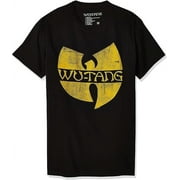 Men's Wu Tang Clan Classic Yellow Logo T-Shirt