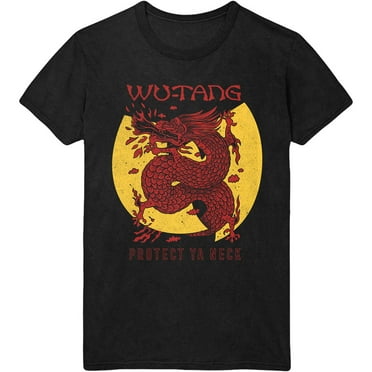 Men's Wu Tang Clan Inferno Slim Fit T-shirt Small Black