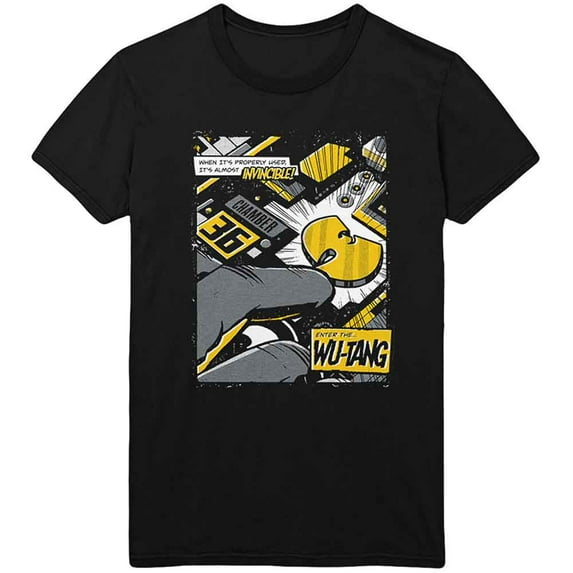 Wu-Tang Clan Unisex T-Shirt Invincible (Large)