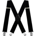 thumbnail image 1 of Men's X-Back 2 Inches Wide Heavy Duty Clips Adjustable Suspenders, 1 of 1