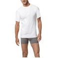 thumbnail image 1 of Men's X-Temp Comfort Cool White Crewneck Undershirt, 5 pack, 1 of 5