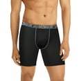 thumbnail image 1 of Hanes Men's X-Temp Stretch Mesh Long Leg Boxer Briefs, 3 Pack, 1 of 4