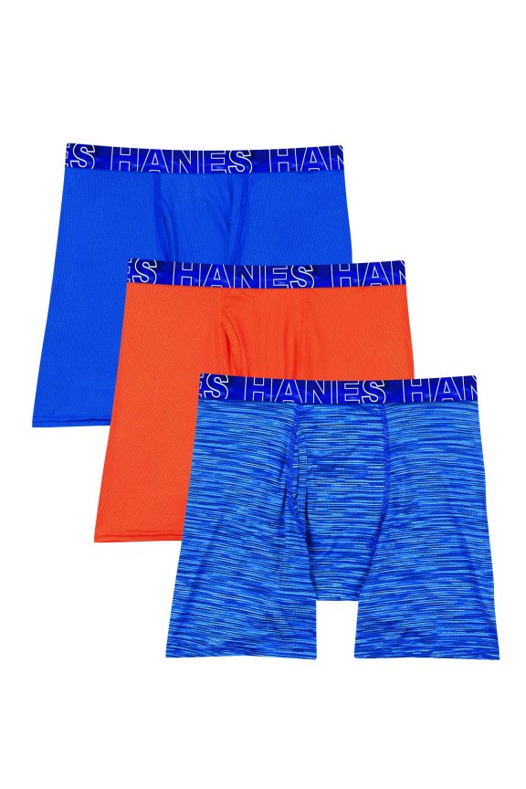 Men's X-Temp Stretch Boxer Brief, 3 pack