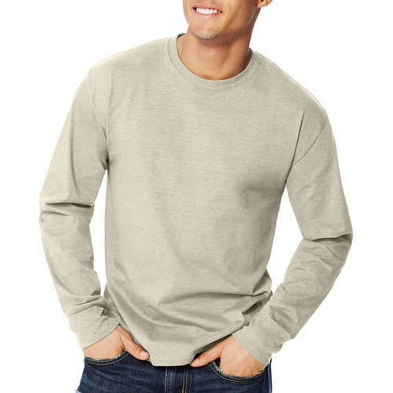 Men's X-Temp Tagless Long Sleeve Crew Neck Tshirt