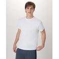 thumbnail image 1 of Hanes X-Temp Unisex Short Sleeve Crewneck T-Shirt, 2-Pack White L, 1 of 6