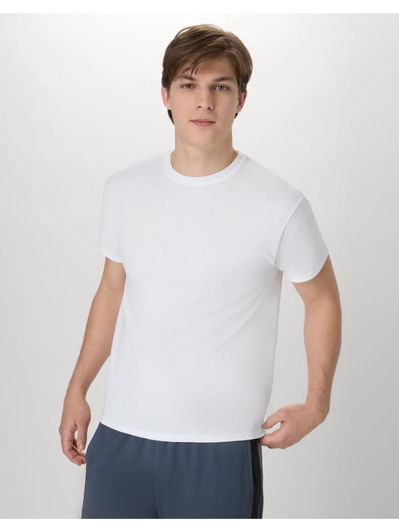 X-Temp Performance T-Shirt 2-Pack, Cotton Blend Moisture-Wicking Tees for Men,