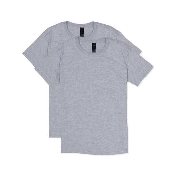 Hanes Men's X-Temp Short Sleeve Crewneck T-Shirt, 2-Pack Unisex