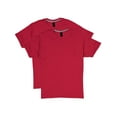 thumbnail image 1 of Hanes Men's X-Temp Short Sleeve Crewneck T-Shirt, 2-Pack Unisex, 1 of 6