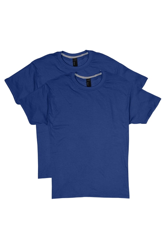 X-Temp Unisex Short Sleeve Crewneck T-Shirt, 2-Pack Deep Royal S