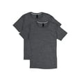 thumbnail image 1 of Hanes X-Temp Unisex Short Sleeve Crewneck T-Shirt, 2-Pack Charcoal Heather L, 1 of 2