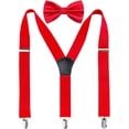 thumbnail image 1 of Men's Y-Back Adjustable Suspender and Bowtie Set, 1 of 1