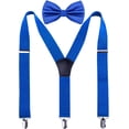 thumbnail image 1 of Men's Y-Back Adjustable Suspender and Bowtie Set, 1 of 1