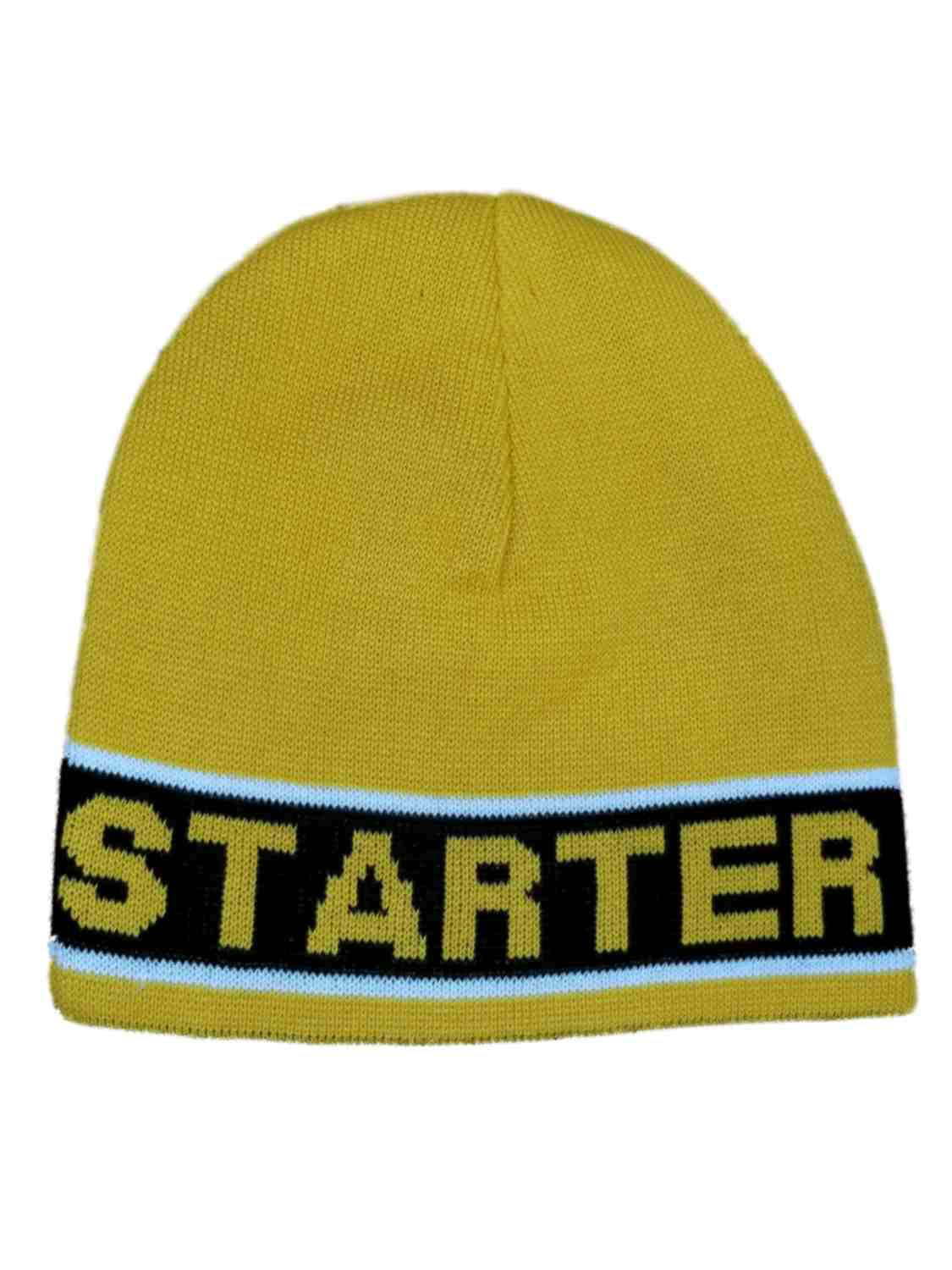 speck knit beanie mens hat yellow