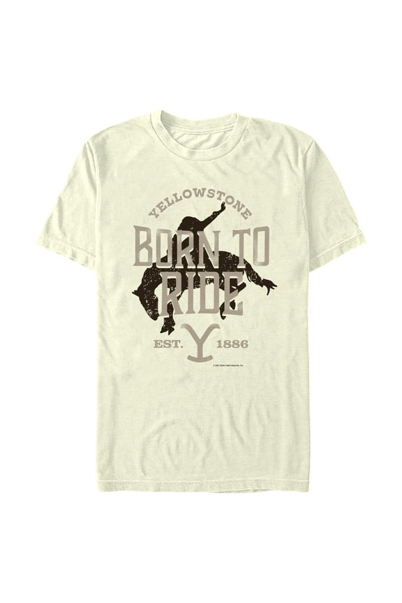 Men's Yellowstone Born to Ride Est. 1886 Graphic T-Shirt