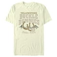 thumbnail image 1 of Men's Yellowstone Buckle & Bunnies Horseshoes Dutton Ranch  Graphic T-Shirt, 1 of 4