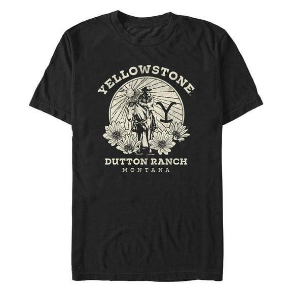 Men's Yellowstone John Dutton Ranch Montana Graphic T-Shirt