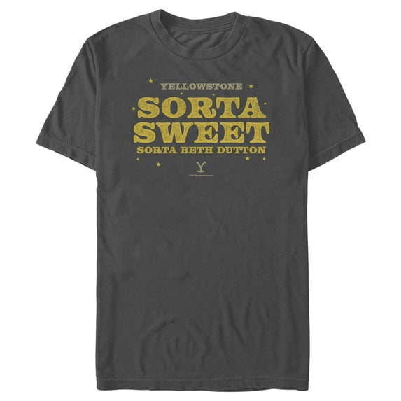 Men's Yellowstone Sorta Sweet Sorta Beth Dutton Graphic T-Shirt