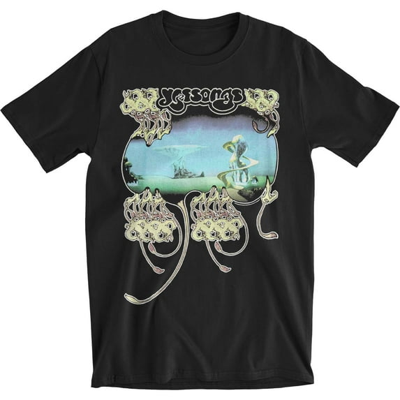 Men's Yes Yessongs Slim Fit T-shirt Large Black