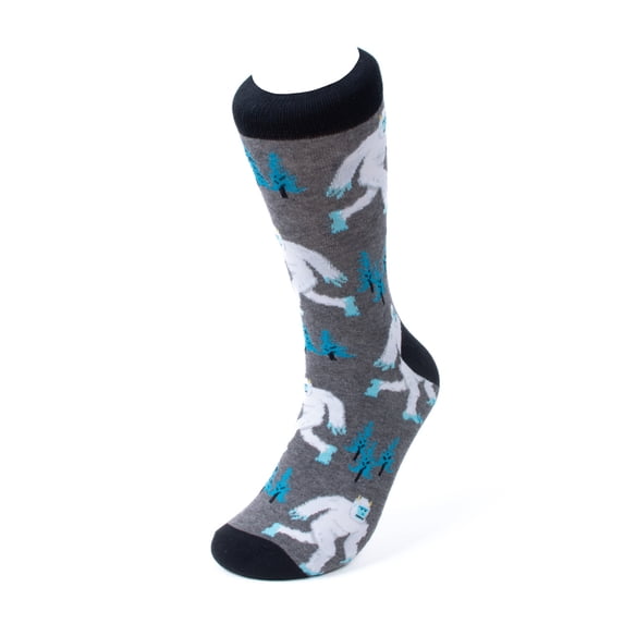 Men's Yetis Novelty Socks Bigfoot Sasquatch Fun Socks