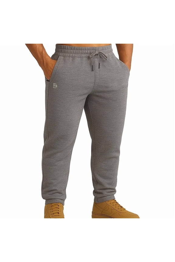 Men's Yoga Pants with Zipper Pockets – Stretch & Comfort