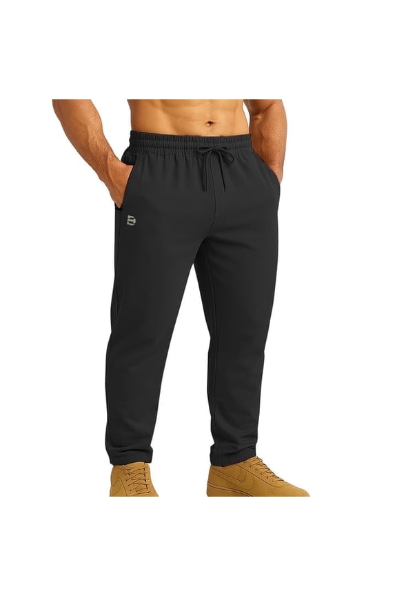 Men's Yoga Pants with Zipper Pockets – Stretch & Comfort