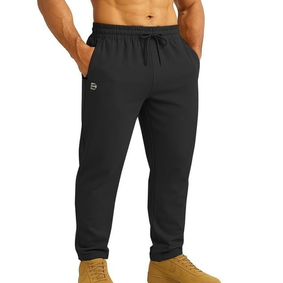 Men's Yoga Pants with Zipper Pockets – Stretch & Comfort