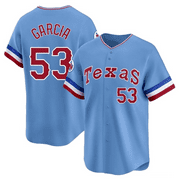 Men's & Youth Rangers Baseball Garcia#53 Jersey_s Fans Gift Tee Classic Sports Short Sleeved Tops Embroidered Button-down Breathable Shirt
