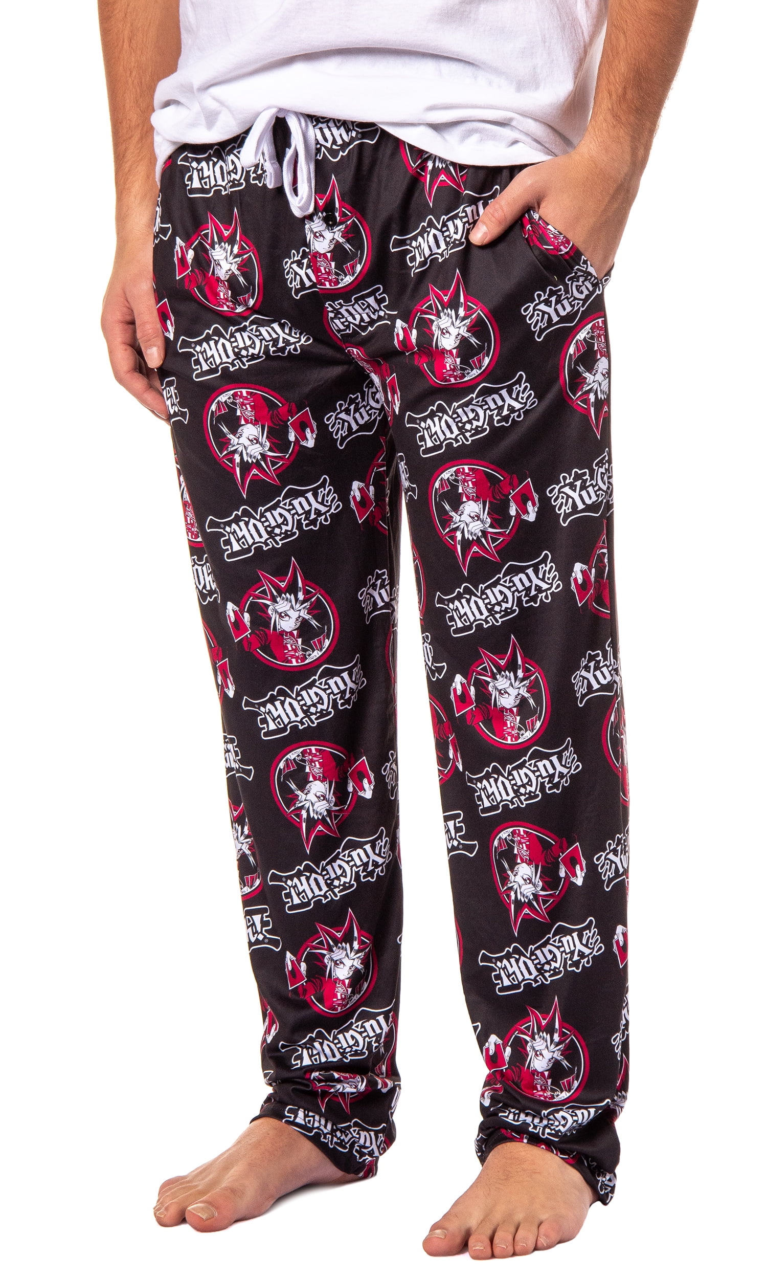 Men's Yu-Gi-Oh Pajama Pants Trading Card Game Yugi Mutou Character