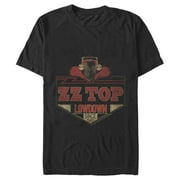 Men's ZZ TOP Lowdown  Graphic Tee Black Medium